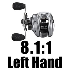 Carbon Droplet Lure Fishing Reel 12-axis Long-range Magnetic Force (Option: 3 Style)