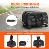 VEVOR Cat and Dog Carrier with Wheels, Rolling Pet Carrier with Telescopic Handle and Shoulder Strap, Dog Carrier with Wheels for Pets, with 1 Folding